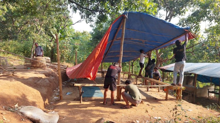 Polres Nganjuk Bongkar Tiga Lokasi Sekaligus Diduga Tempat Judi Sabung Ayam